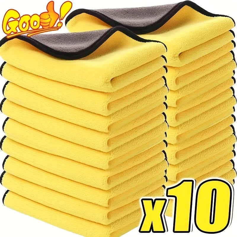 LEAP Microfibre Detailing Towel – Universal Vehicle Fit – 10 Pack product image