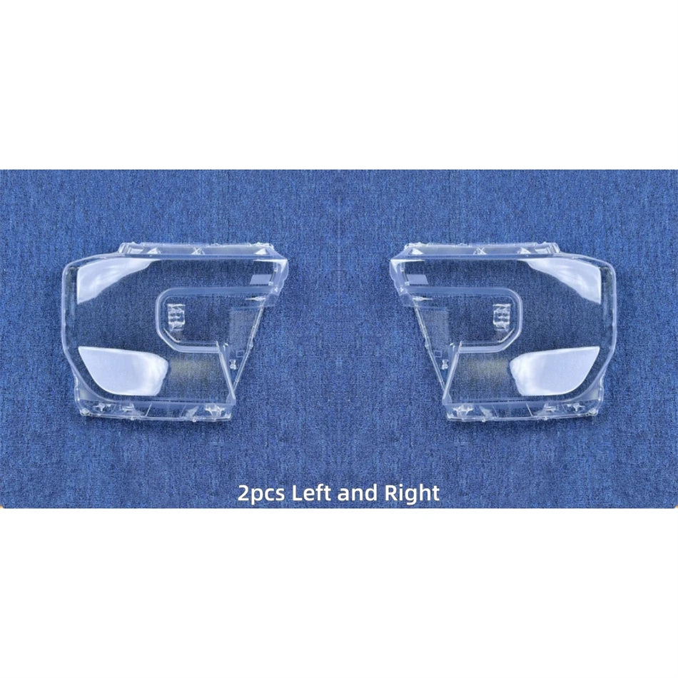 LEAP Clear Headlight Lens Cover for Ford Ranger 2022–2024 – LH + RH Pair – 2 Pieces