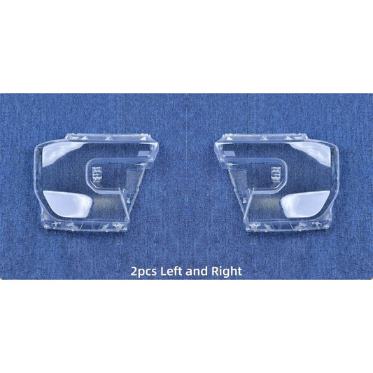 LEAP Clear Headlight Lens Cover for Ford Ranger 2022–2024 – LH + RH Pair – 2 Pieces