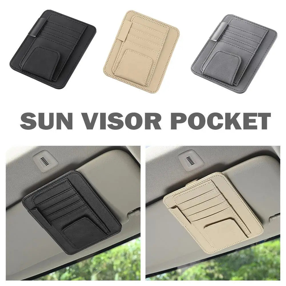 LEAP Sun Visor Organiser – Universal Vehicle Fit product image