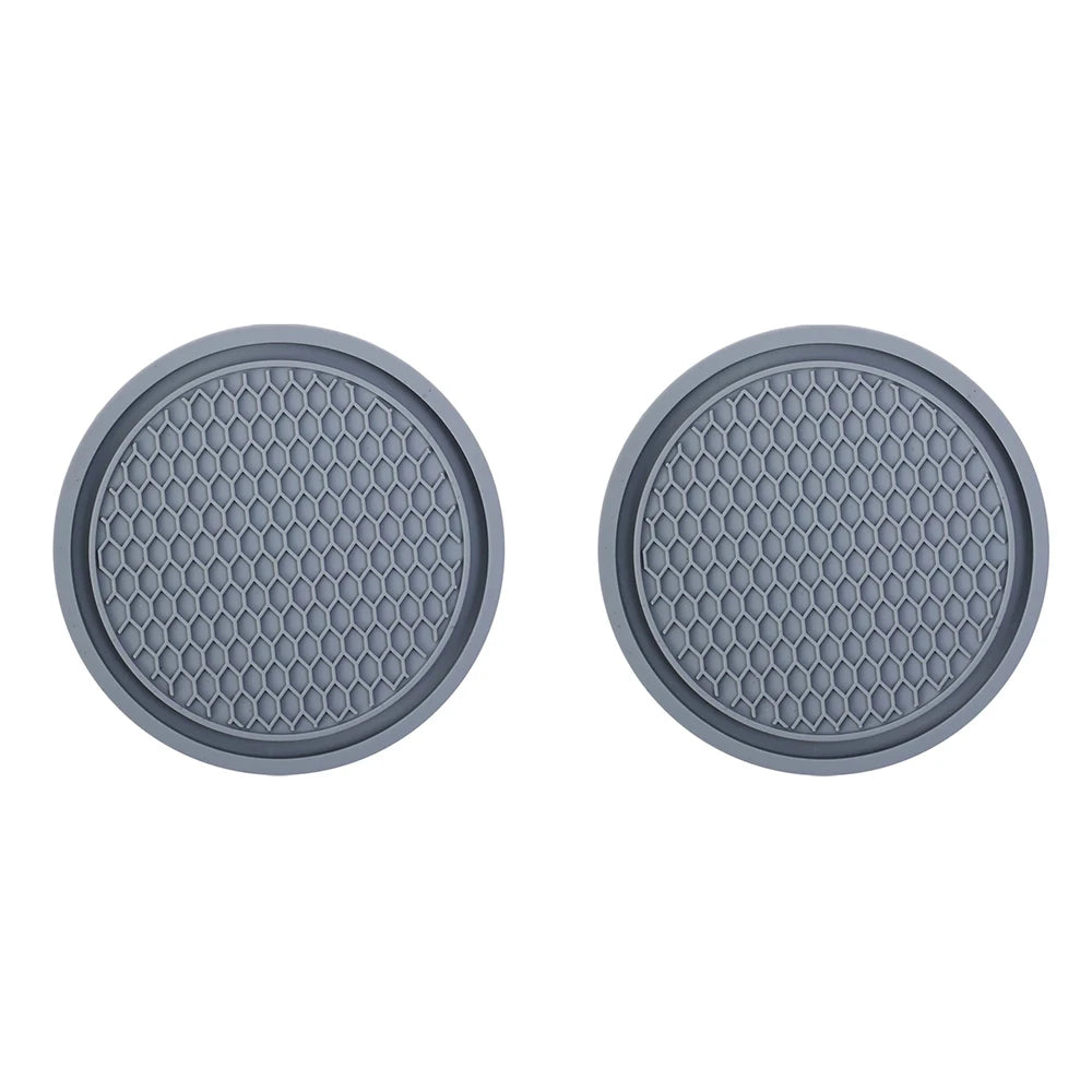 LEAP Cup-Holder Coaster Pair – Grey