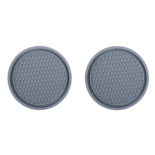 LEAP Cup-Holder Coaster Pair – Grey