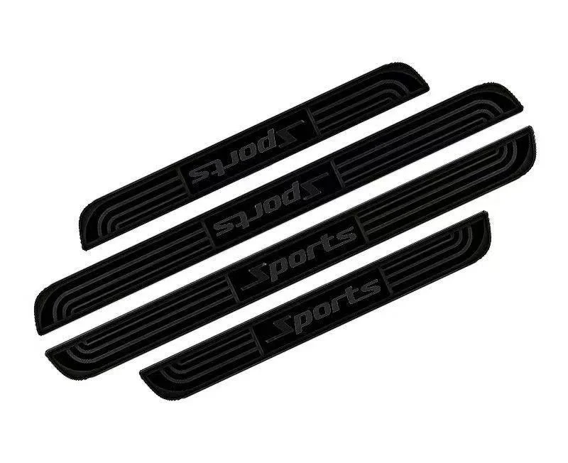 LEAP Four-Piece Door Sill Protector Set – Black Sport-4 Pieces