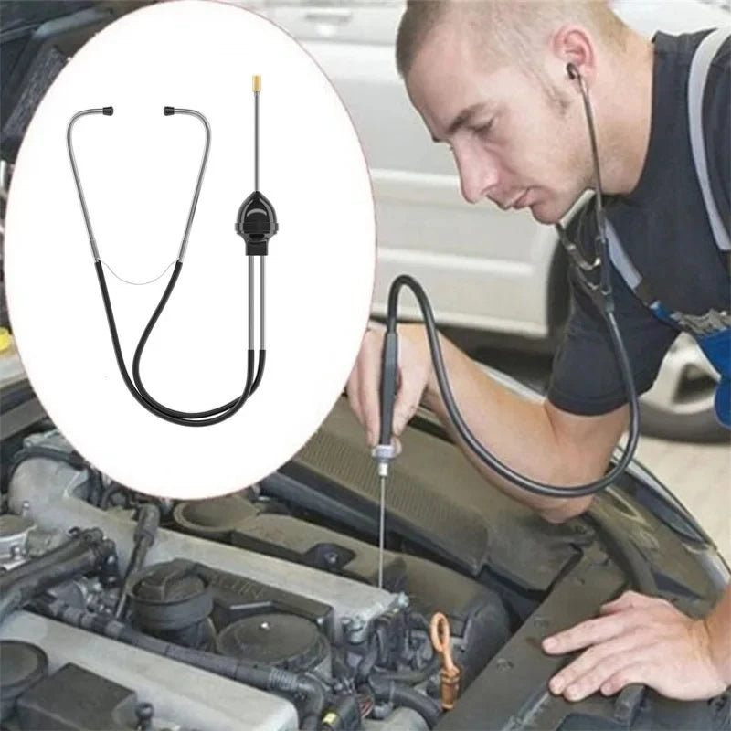 LEAP 1pc Auto Cylinder Stethoscope, Mechanics Stethoscope Car Engine Block Diagnostic Automotive Engine Hearing Tool Car Detection – image 1