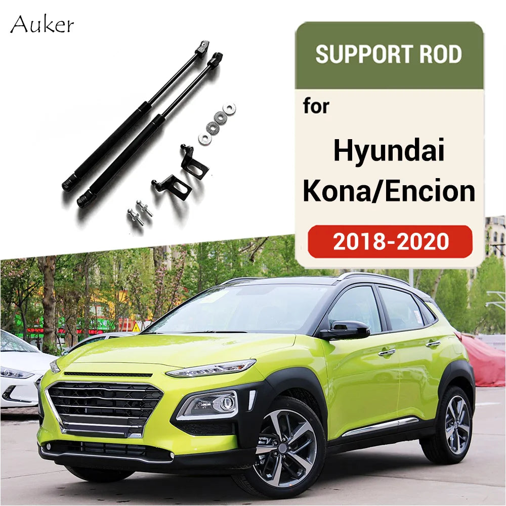 LEAP Bonnet Gas Strut Set for Hyundai Kona 2018–2023