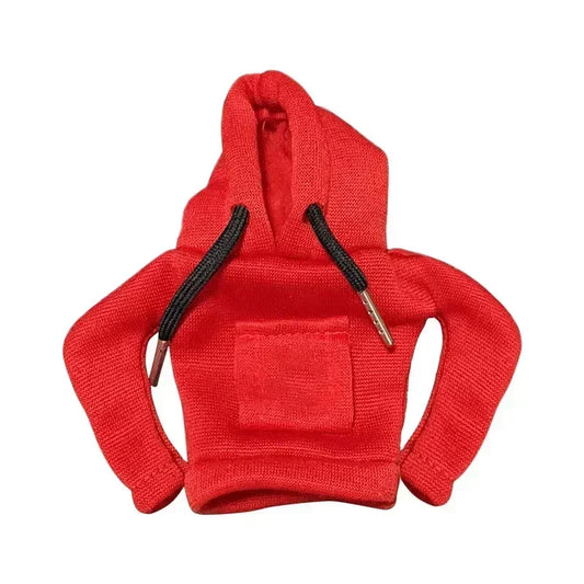 LEAP Hoodie-Style Gear Knob Cover – Red / No Logo