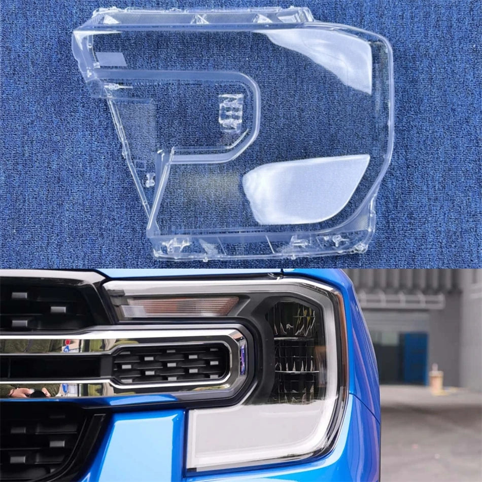 LEAP Clear Headlight Lens Cover for Ford Ranger 2022–2024 – Left (LH) – 1 Unit