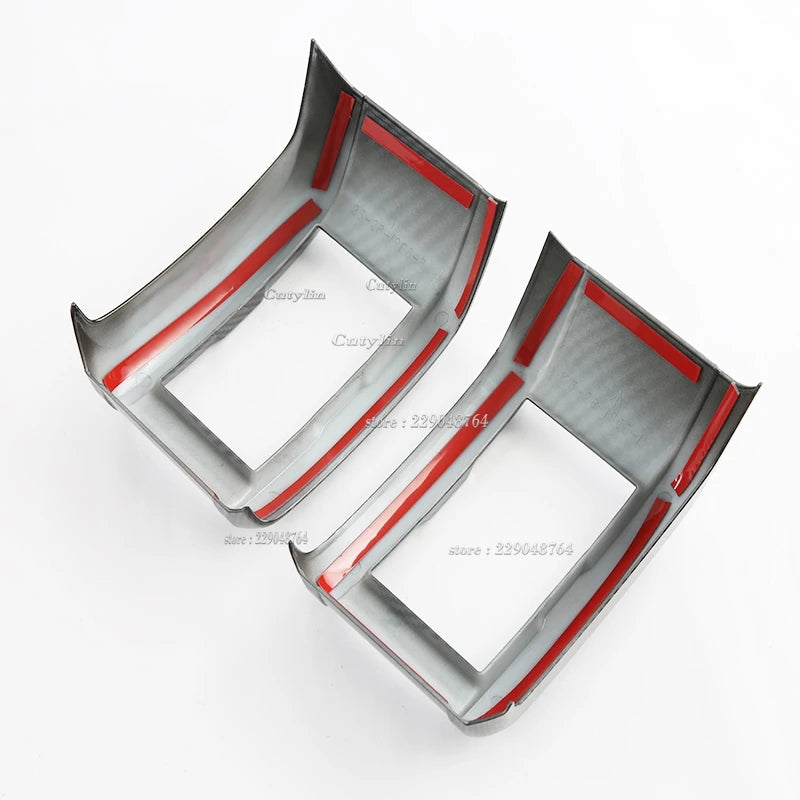 LEAP Compatible with Mitsubishi Triton L200 LC MV 6th Gen 2023 2024 2025 2026 Interior Accessories Front Side Air Vent Trim Cover Garnish ABS – image 2