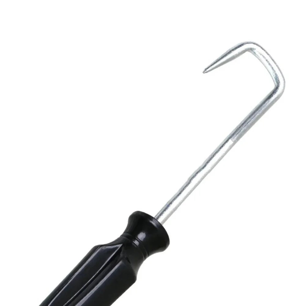 LEAP Automotive Hose Removal Hook Tool Made of Steel for Fuel and Radiator Pipes with Comfortable Nylon Handle for Safe Handling – image 3