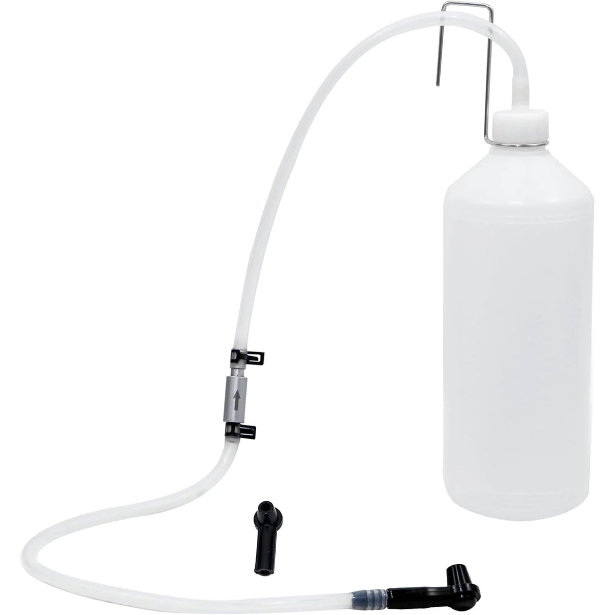 one litre one-person brake fluid bleeder bottle kit