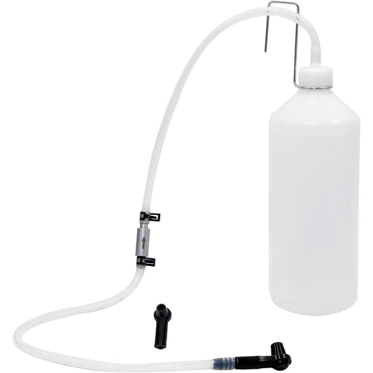 one litre one-person brake fluid bleeder bottle kit