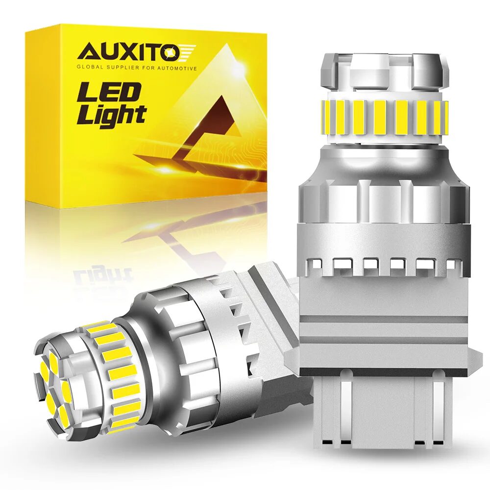 AUXITO T25 3157 Amber LED Turn Signal Bulbs 12V Pair