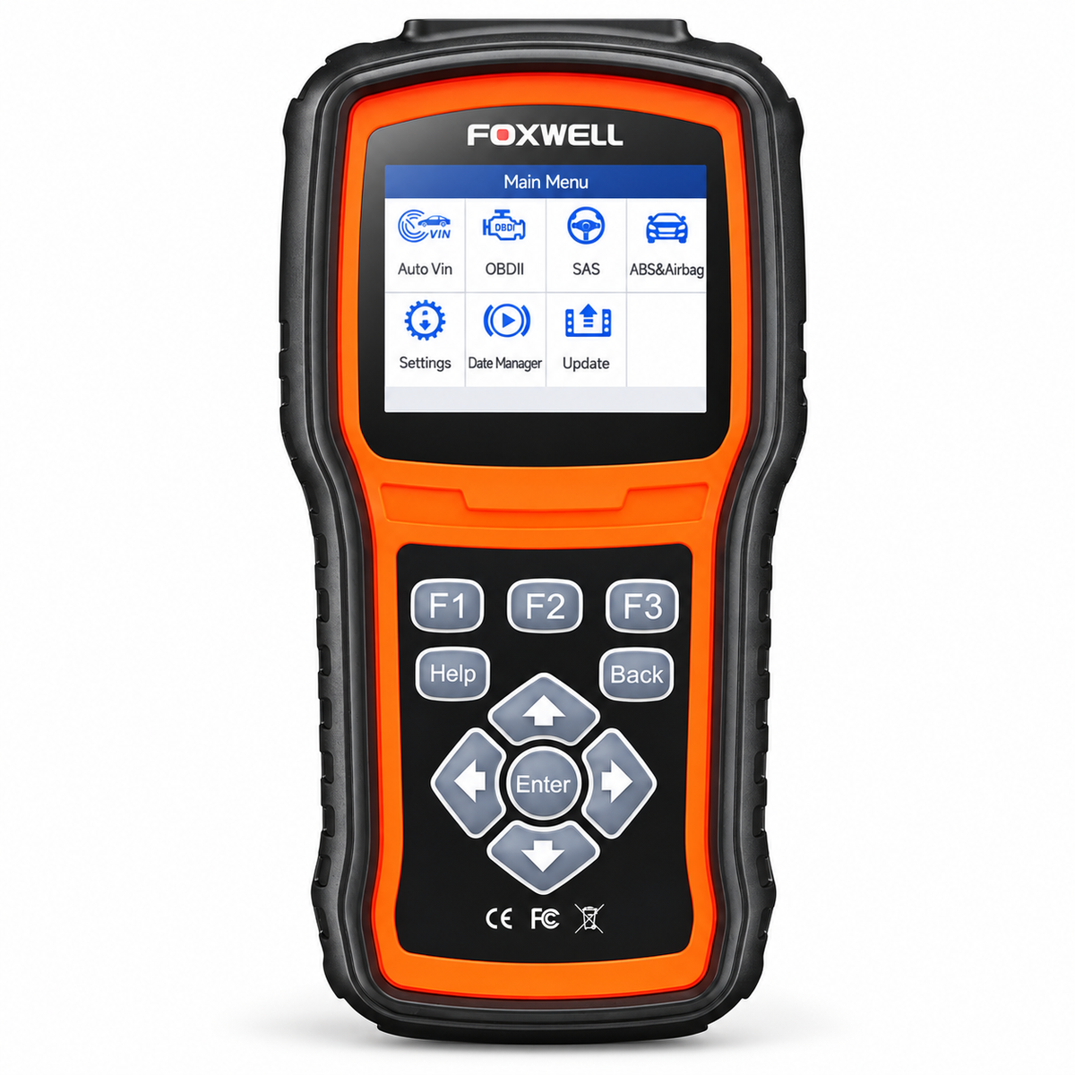 FOXWELL NT630 Plus ABS SRS OBD2 Scanner with EPB Oil and SAS Service