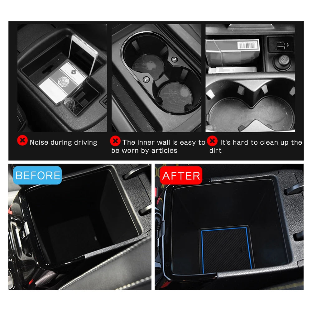 LEAP RUIYA for Kia Ceed 2018-2025 / Kia XCeed GT 2020-2025 Car Door Groove Mat Anti-slip Slot Pad Auto Interior Ceed Accessories – Blue - 2