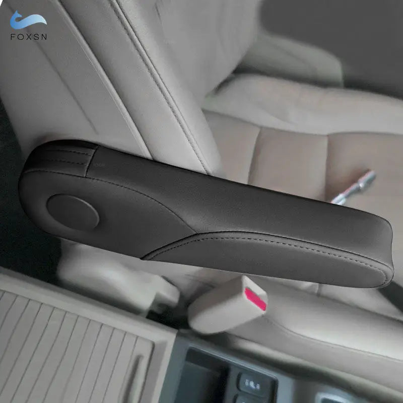 LEAP Seat Armrest Cover For Honda CRV 2007 2008 2009 Black Microfiber Leather Right & Left Car Side Seat Armrest Handle Cover Trim - 1