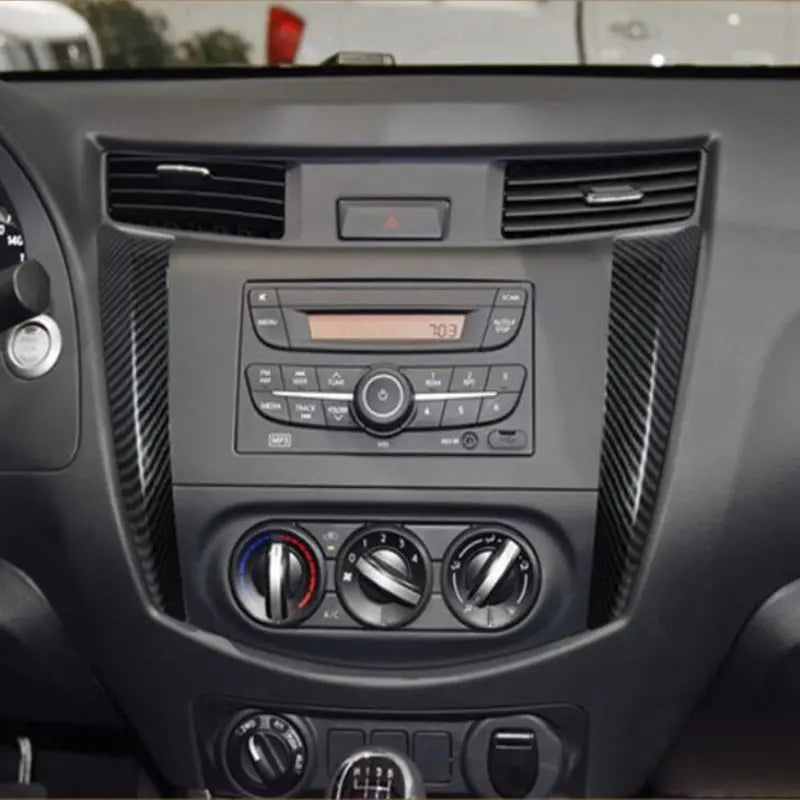LEAP Nissan Navara NP300 ST 2014-2020 MT AT Gear Shift Panel Door Handle Air Vent Window Switch Cover Trim Interior Accessories – gear shift konb - 2