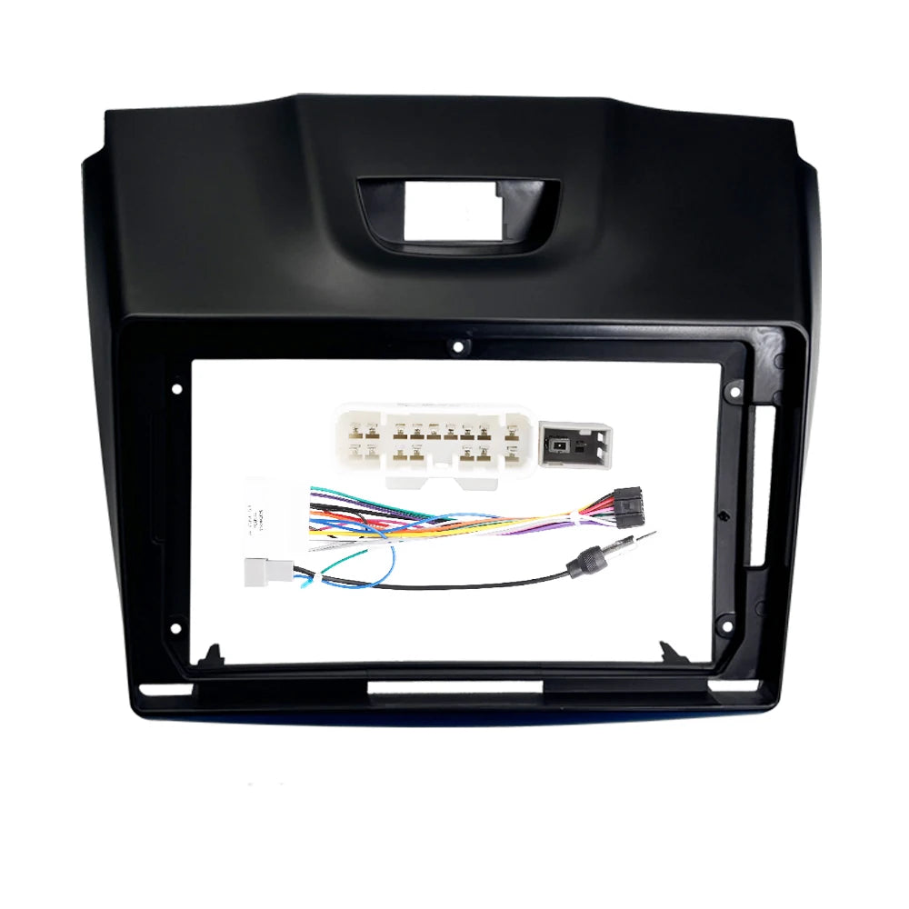 LEAP For 2015-2018 ISUZU D-MAX mu-X 9inch Car Radio Android Stereo audio screen multimedia video Player Cables Harness frame