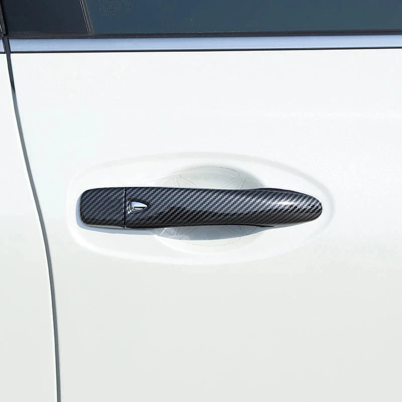 LEAP Nissan Navara NP300 Frontier D23 2015 2016 2017 2018 2019 2020 Door Handle Cover Trims ABS Chrome Car Styling Accessories – silver 0 button - 3