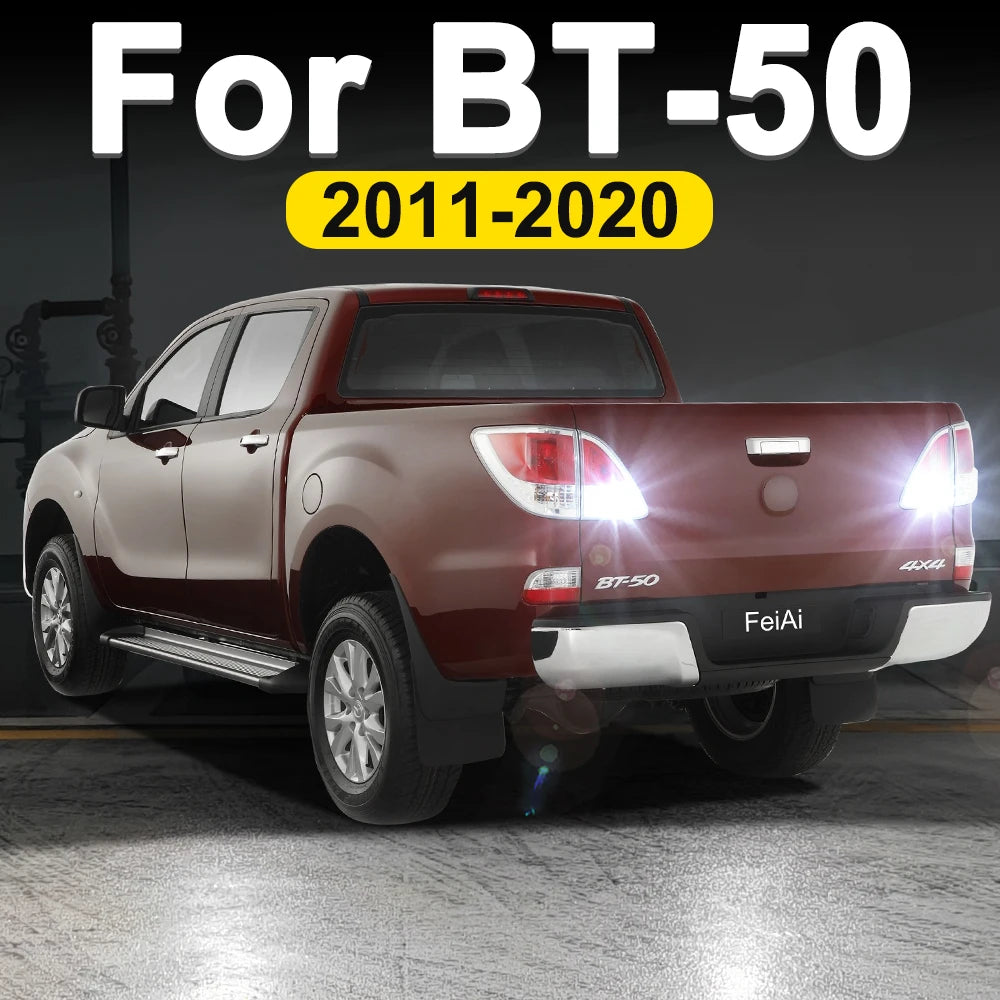 LEAP Mazda BT50 BT-50 MK2 Reverse Lights LED Reversing Light BT 50 Accessories 2011 2012 2013 2014 2015 2016 2017 2018 2019 2020 – White No - 1