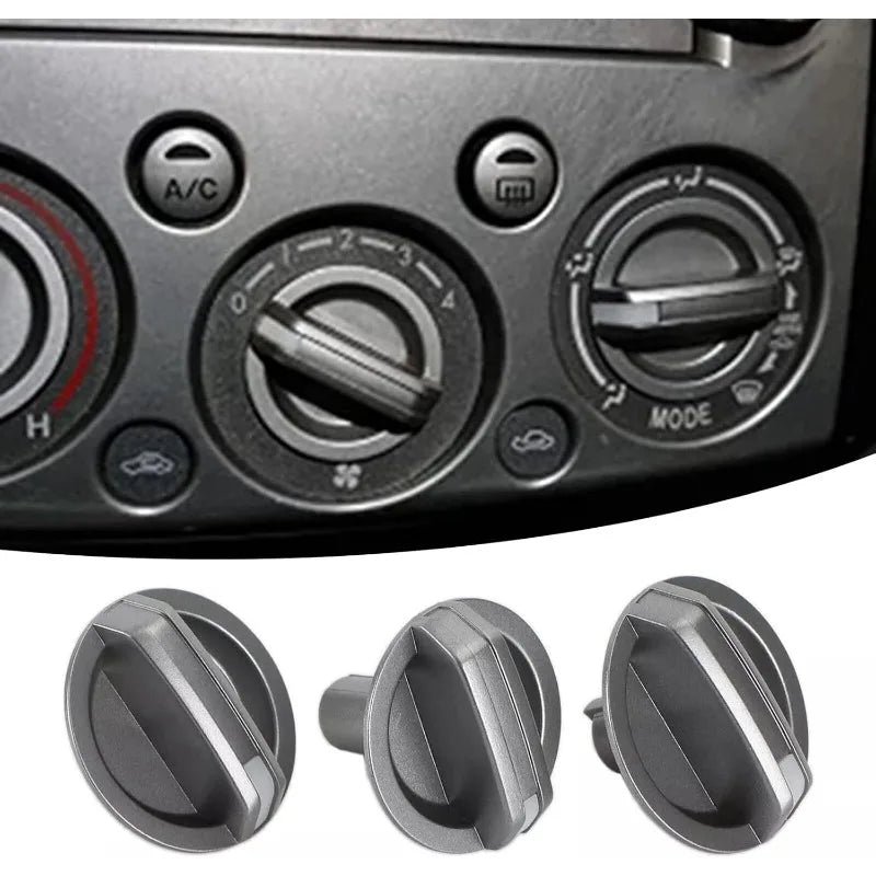 LEAP Ford Ranger PJ 2006-2008 PK 2019-2011 Mazda BT50 3PCS New Heater Fan Heater Knob Air Conditioner Knob Switch UB9B61195 – 3pcs - 1