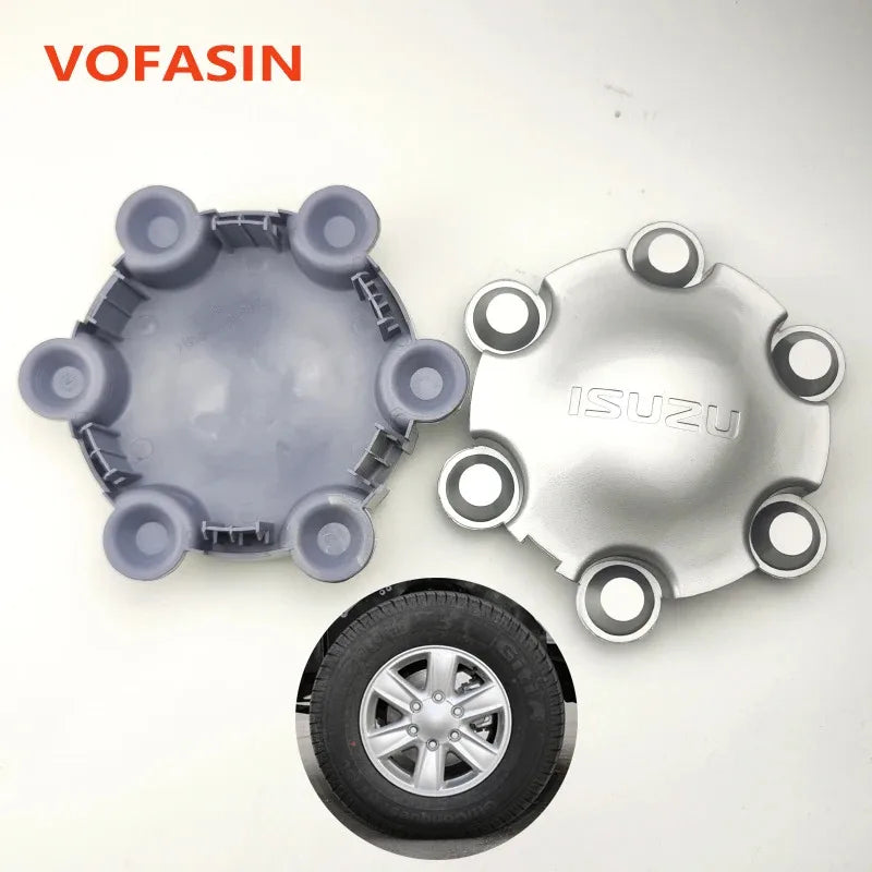 LEAP 1 Pcs / 4 Pcs ISUZU Wheel Hubcap For D-MAX MU-X Hub Center Cap For DMAX JIM MUX – 1 Pieces, make1 - 1