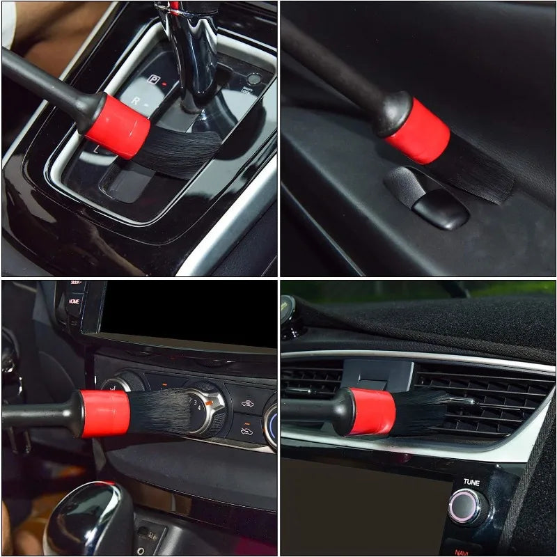 LEAP 5-Piece Interior and Wheel Detailing Brush Set - product view 3