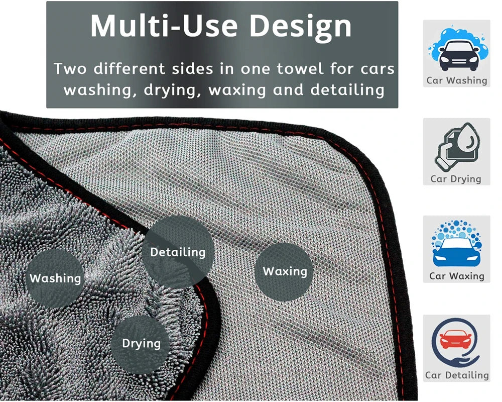 LEAP Twist-Loop Microfibre Car Drying Towel - view 3