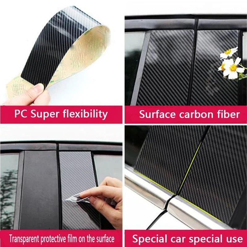 LEAP Window Pillar Trim Cover Set for Selected GWM Cannon / POER / Dargo Models - view 2