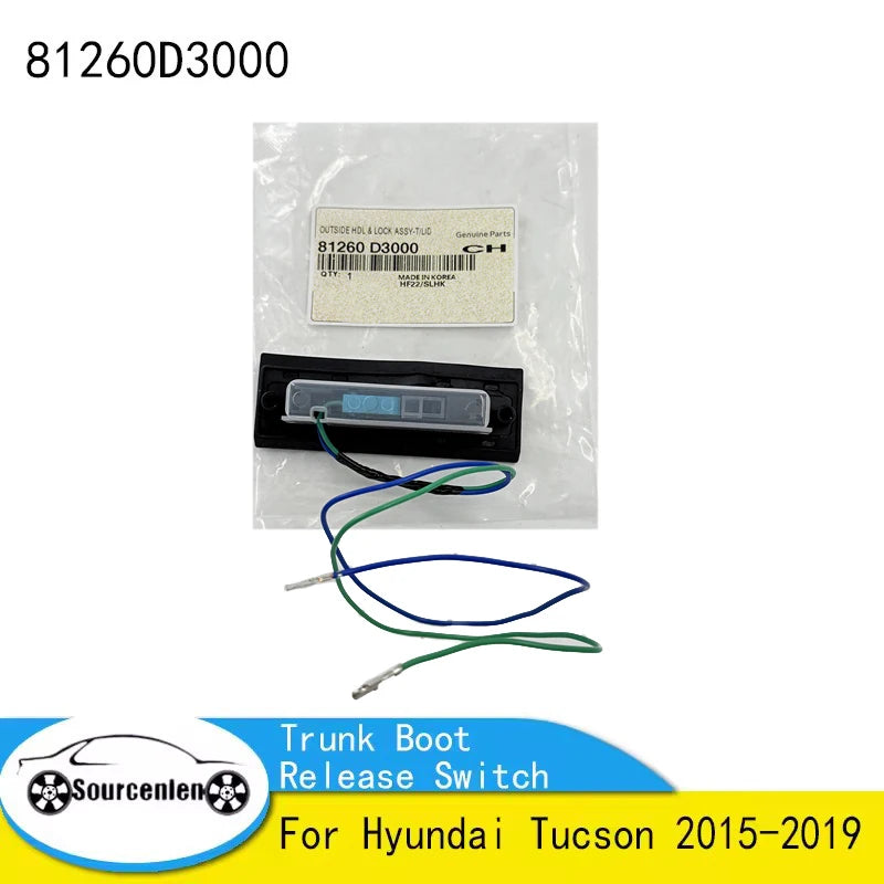LEAP 81260-D3000 Hyundai Tucson tailgate boot release switch view 1