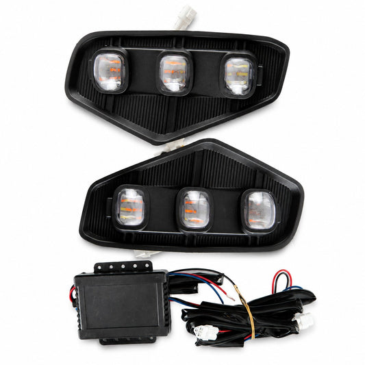 LEAP LED Fog Lamp & DRL Set for Nissan Navara NP300 2020–2022