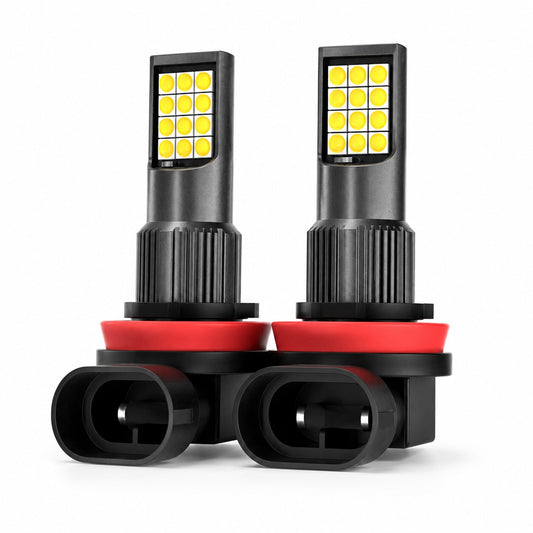 LEAP LED Fog Light Bulbs for Nissan Navara D23/D40 2004–2020 – Pair