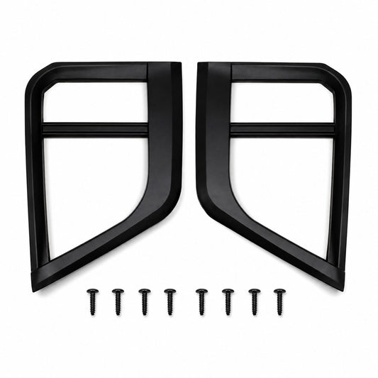 LEAP Matte Black Fog Lamp Covers for Mitsubishi Triton 2019–2022