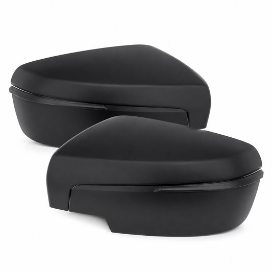 Matte black side mirror covers for Mazda BT-50 2020 to 2023