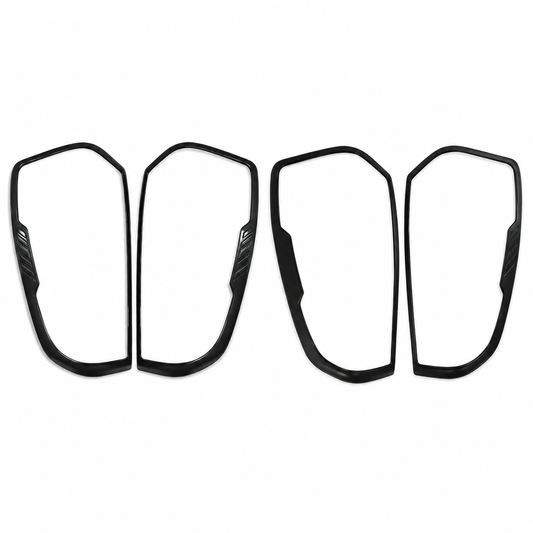 Rear tail light trim cover set for Mazda BT-50 2021 to 2025