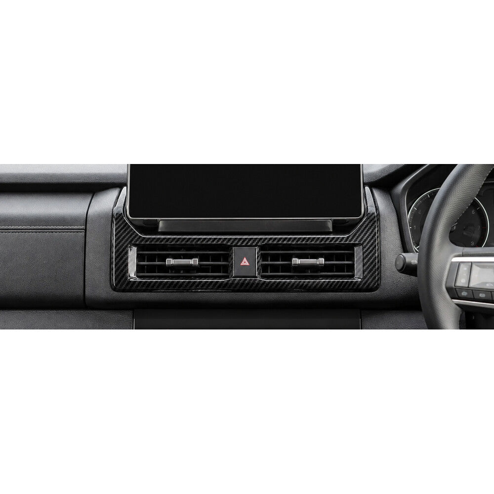 Centre air vent trim installed in a right-hand-drive Mitsubishi Triton MV style cabin