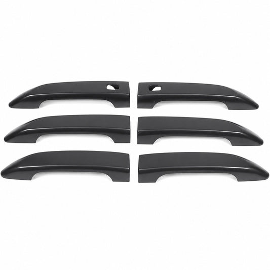 Matte Black Door Handle & Bowl Covers for Mazda BT-50 & Isuzu D-MAX 2021–2025