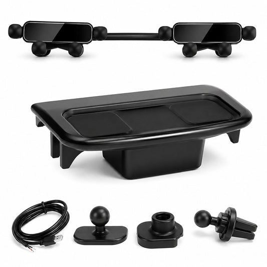 Phone Mount Base with Wireless Charger for Ford Ranger 2024–2025