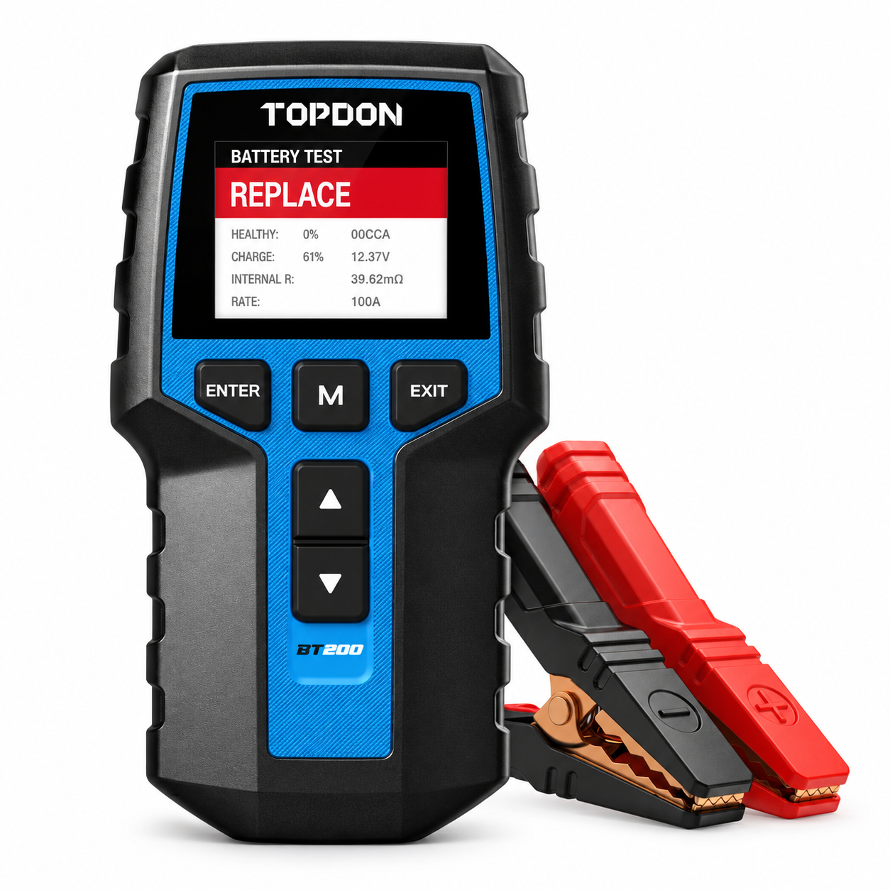 TOPDON BT200 12V 24V Automotive Battery Cranking and Charging System Tester