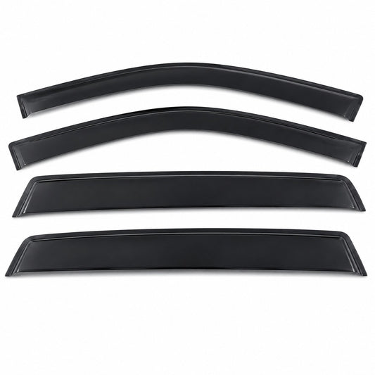 Window Visors for Isuzu D-MAX 2020–2026 – 4 Piece Set